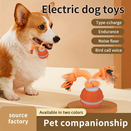 Smart Rolling Ball Toy for Dogs - Electric Interactive Training Toy for Indoor Use, Durable and Bite-Resistant Design for Enhanced Pet Stimulation and Boredom Relief