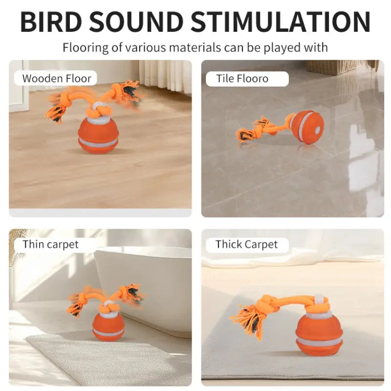 Smart Rolling Ball Toy for Dogs - Electric Interactive Training Toy for Indoor Use, Durable and Bite-Resistant Design for Enhanced Pet Stimulation and Boredom Relief